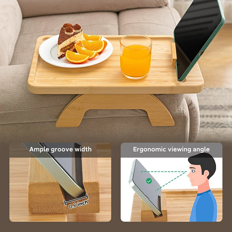 Mesa para Sofá en Bambú