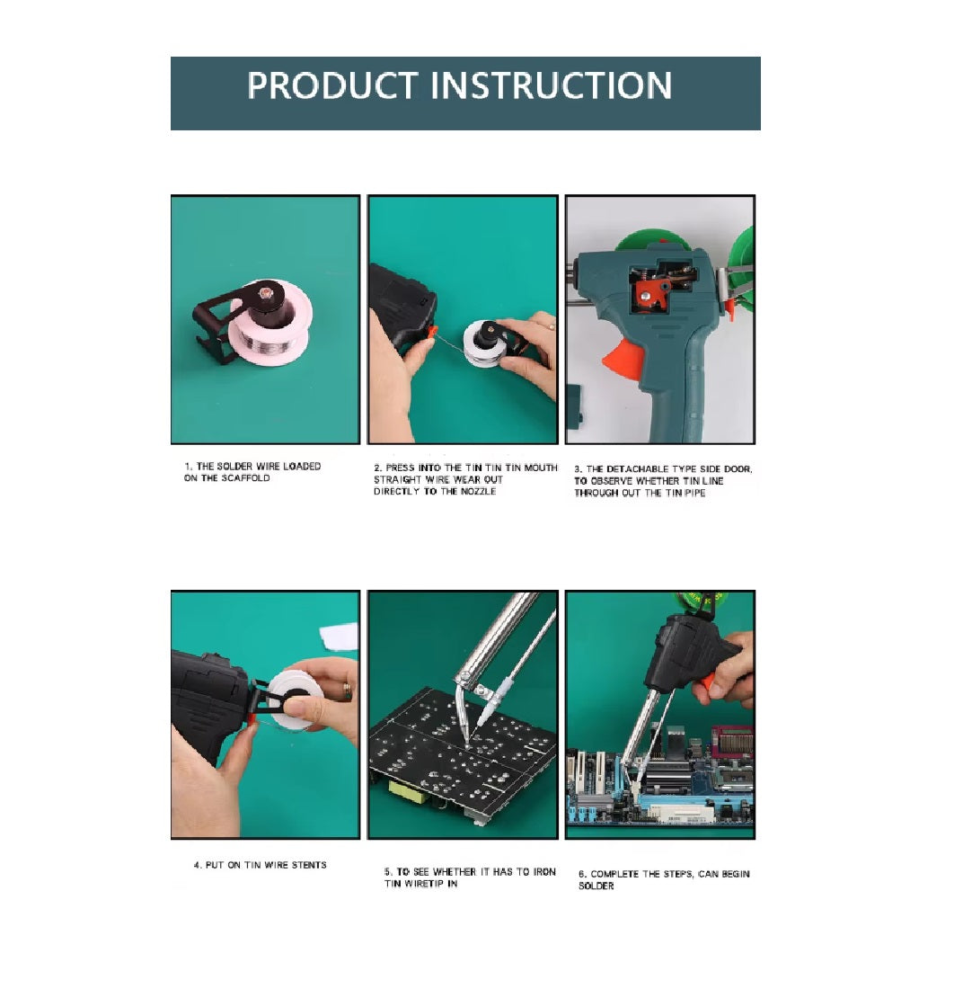 Pistola De Soldadura Electrica Manual