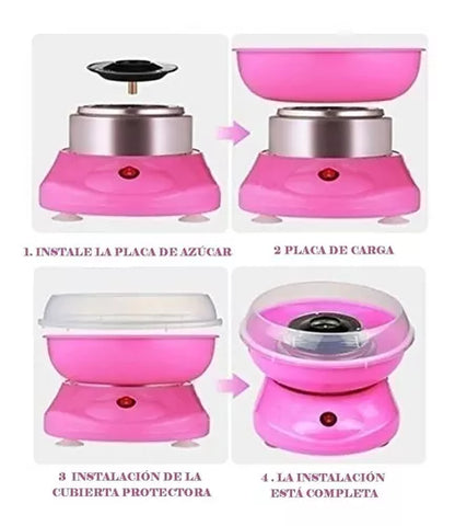 Máquina Algodón De Azúcar Cotton Candy