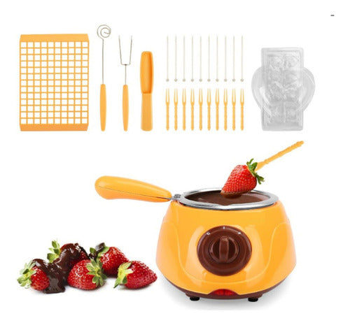 Olla Chocolatera Eléctrica más accesorio