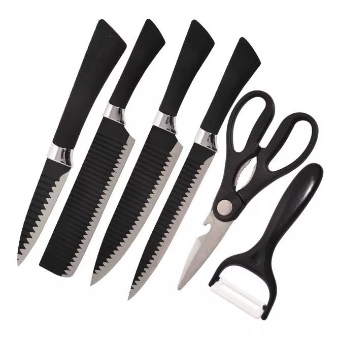 Set de cuchillos x 6 piezas