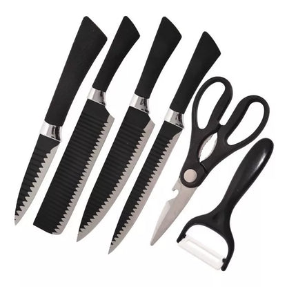 Set de cuchillos x 6 piezas