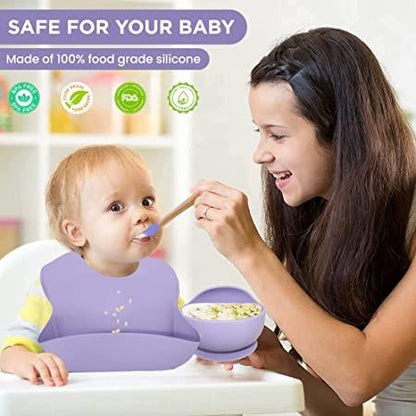 Kit Alimentación Bebe en Silicona