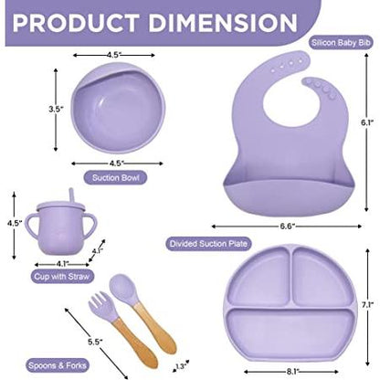 Kit Alimentación Bebe en Silicona