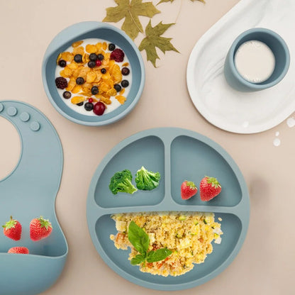 Kit Alimentación Bebe en Silicona