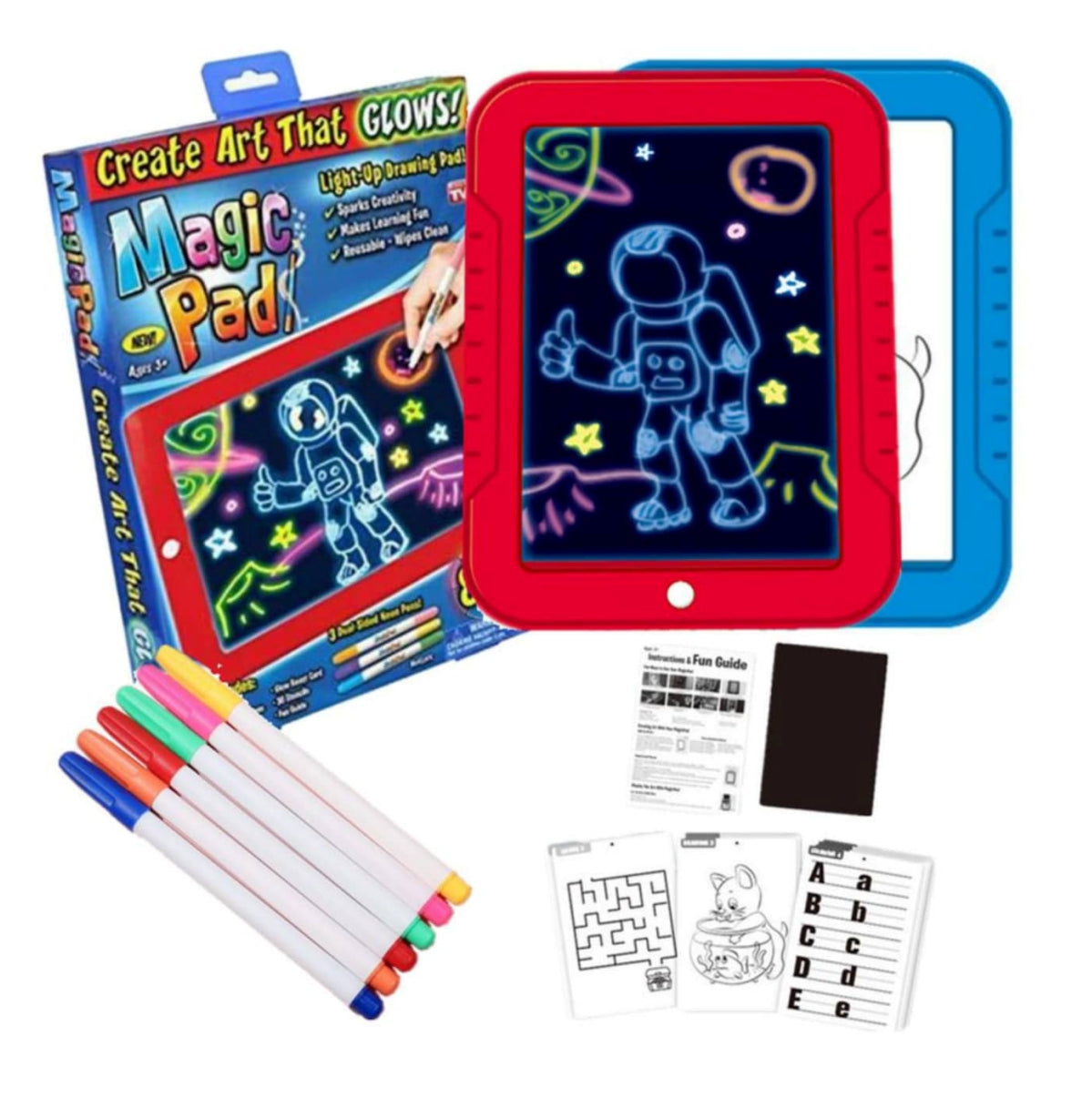 Tablero Magico 3D Con marcadores